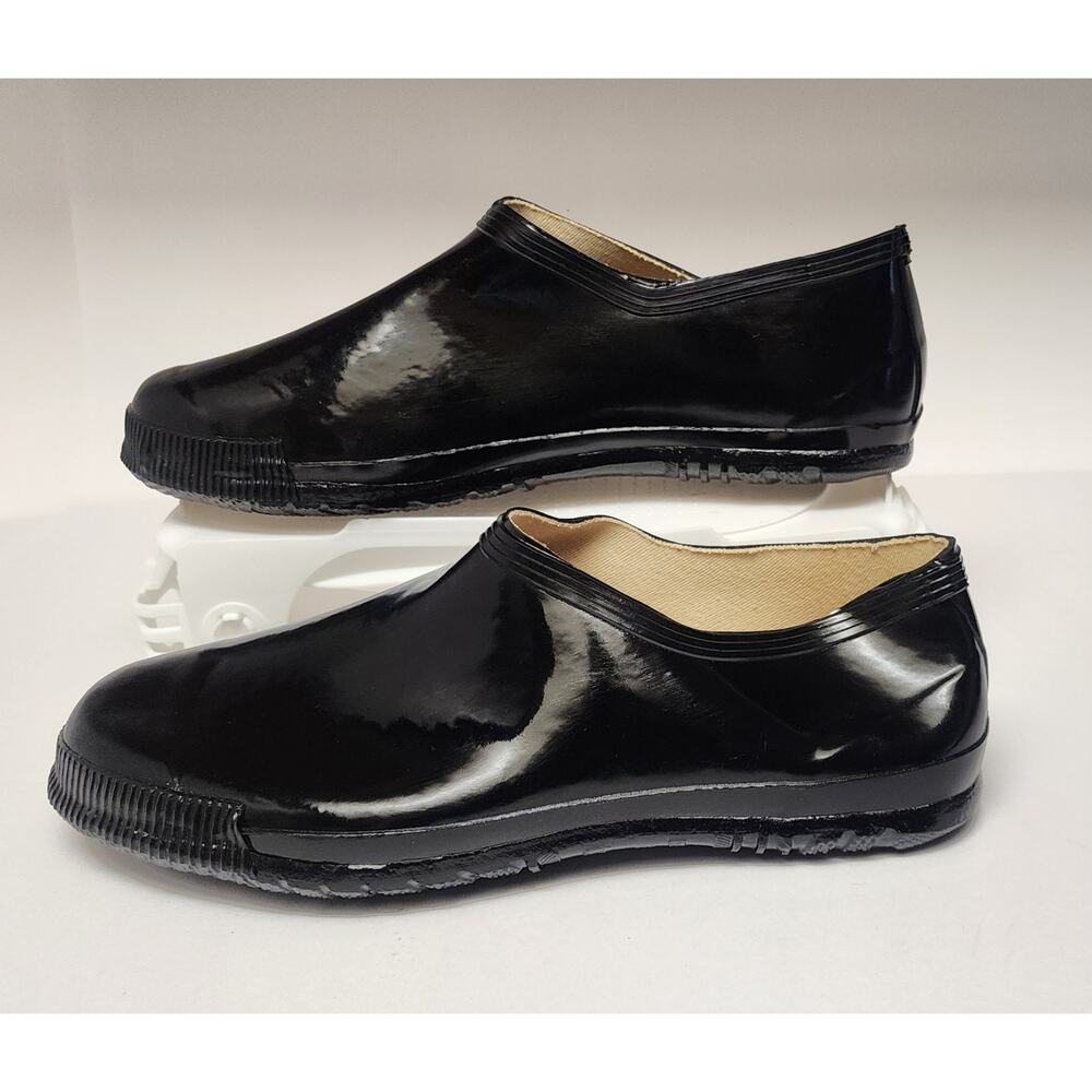 J-work Classic Women's Black Rubber Rain Shoes Size 44/ US 10